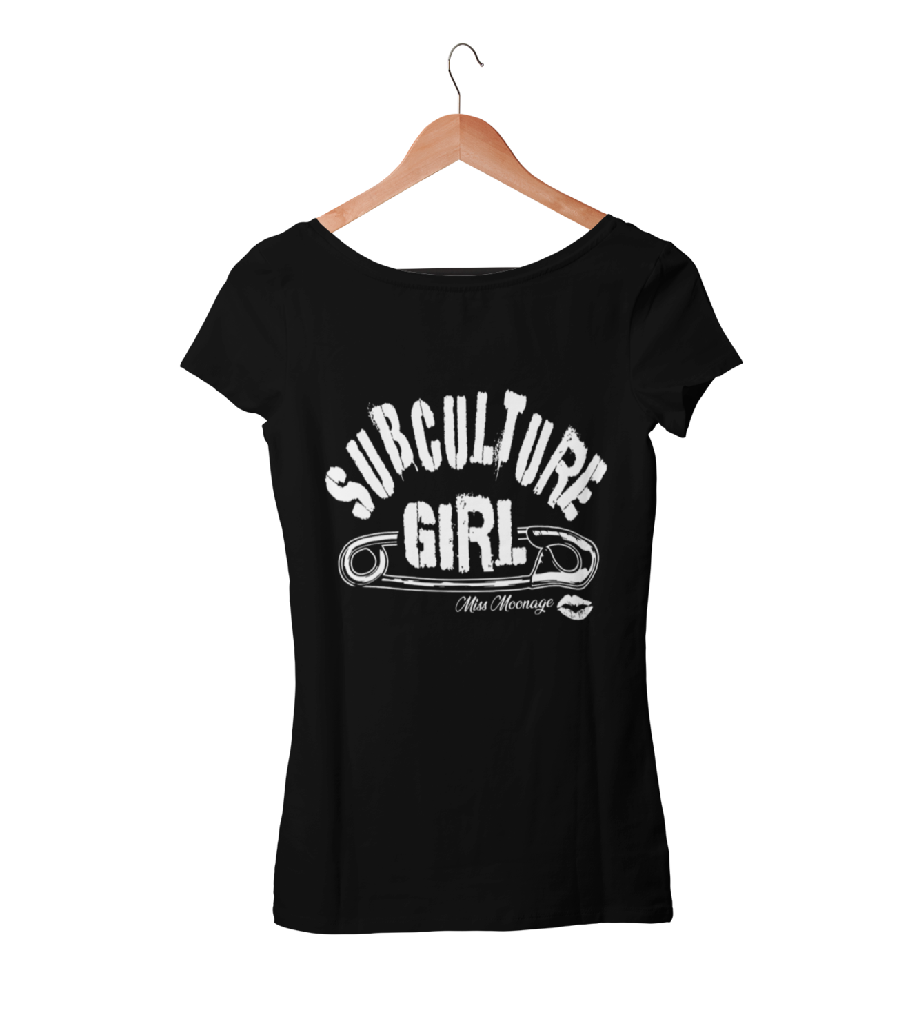 SUBCULTURE GIRL by MISS MOONAGE tshirt for WOMEN