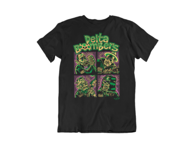 THE DELTA BOMBERS T-SHIRT &quot;BOMBER BUNCH&quot; for MEN