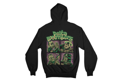 THE DELTA BOMBERS &quot;BOMBER BUNCH&quot; HOODIE ZIP for WOMEN