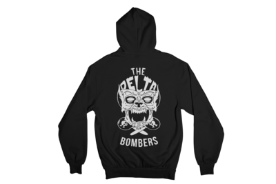 THE DELTA BOMBERS &quot;WOLF FACE&quot; HOODIE ZIP for MEN