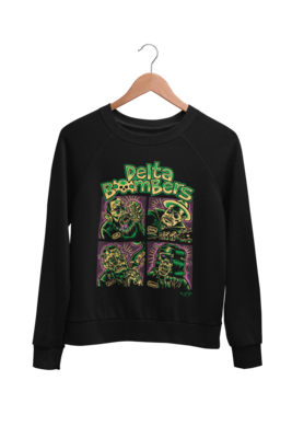 THE DELTA BOMBERS &quot;Bomber Bunch&quot; SWEATSHIRT