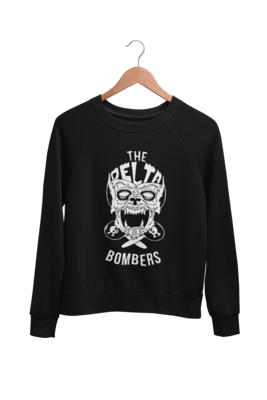 THE DELTA BOMBERS &quot;Wolf Face&quot; SWEATSHIRT