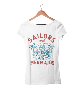 SAILORS AND MERMAIDS T-SHIRT FOR WOMEN
