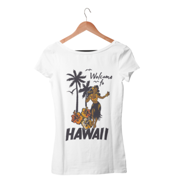 WELCOME TO HAWAI T-SHIRT FOR WOMEN