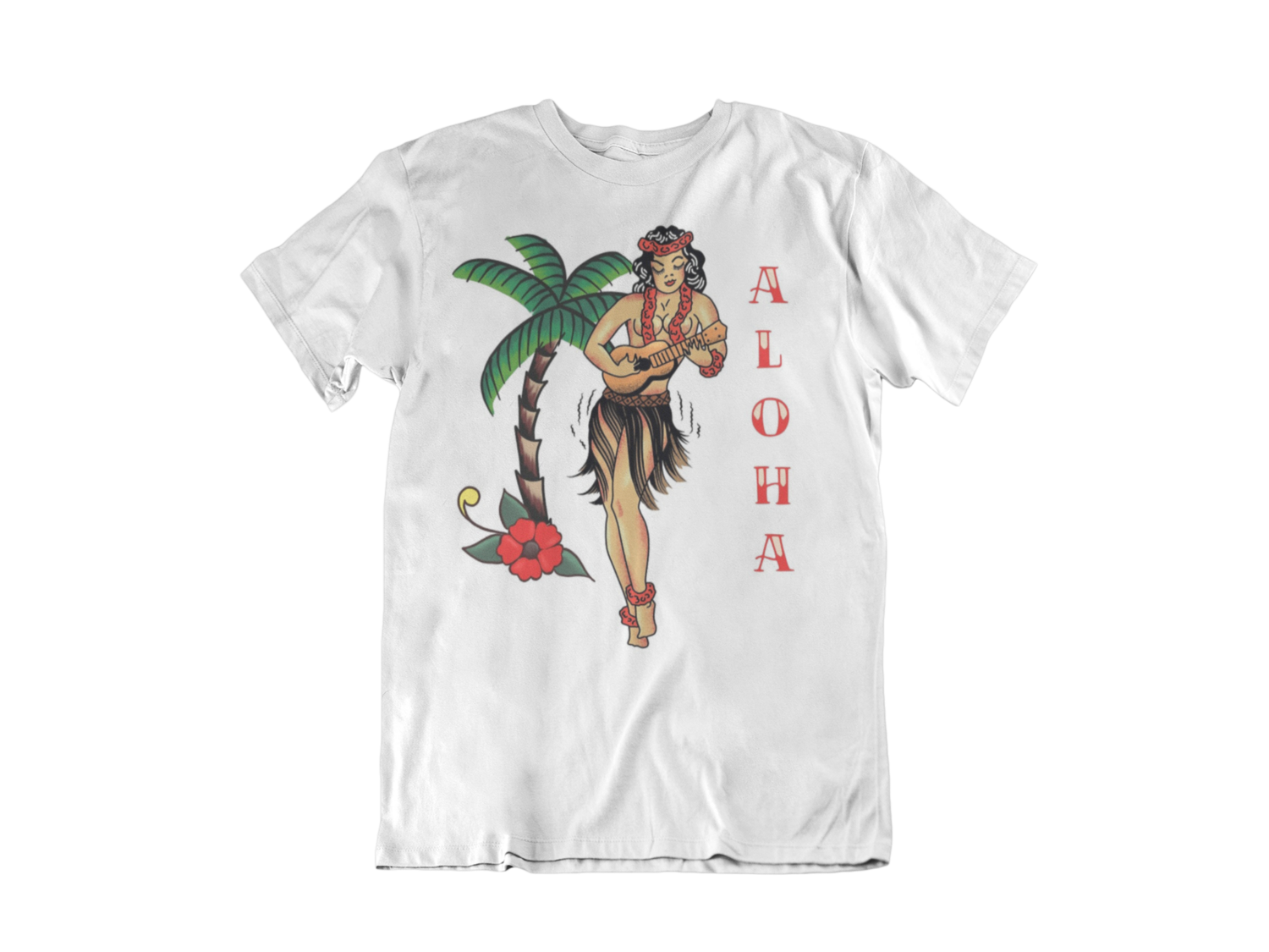 ALOHA SAILOR JERRY T-SHIRT FOR MEN, Size: Small