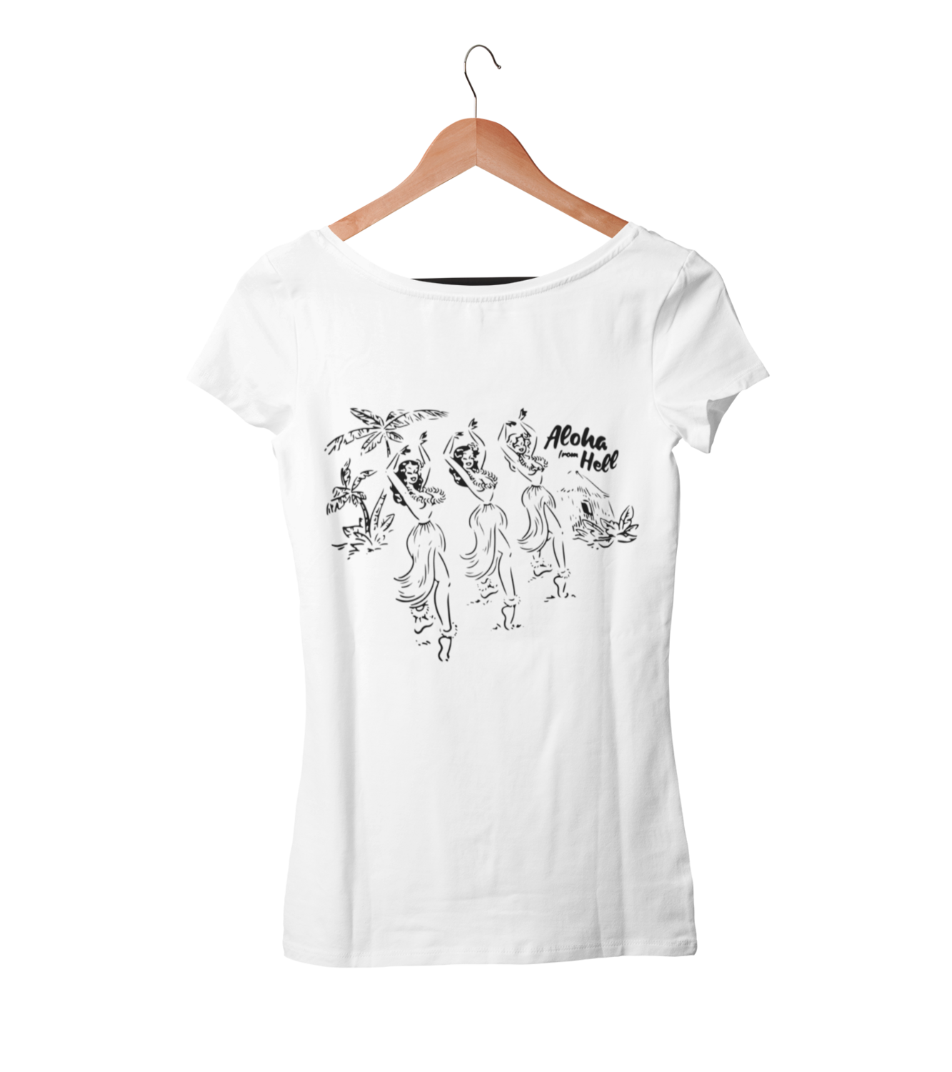 ALOHA FROM HELL T-SHIRT FOR WOMEN