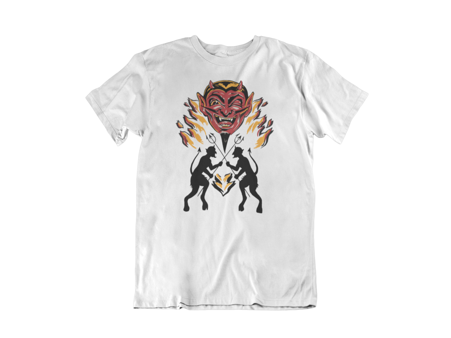RED DEVIL T-SHIRT FOR MEN, Size: Small