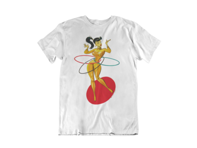 HULA PIN UP T-SHIRT FOR MEN