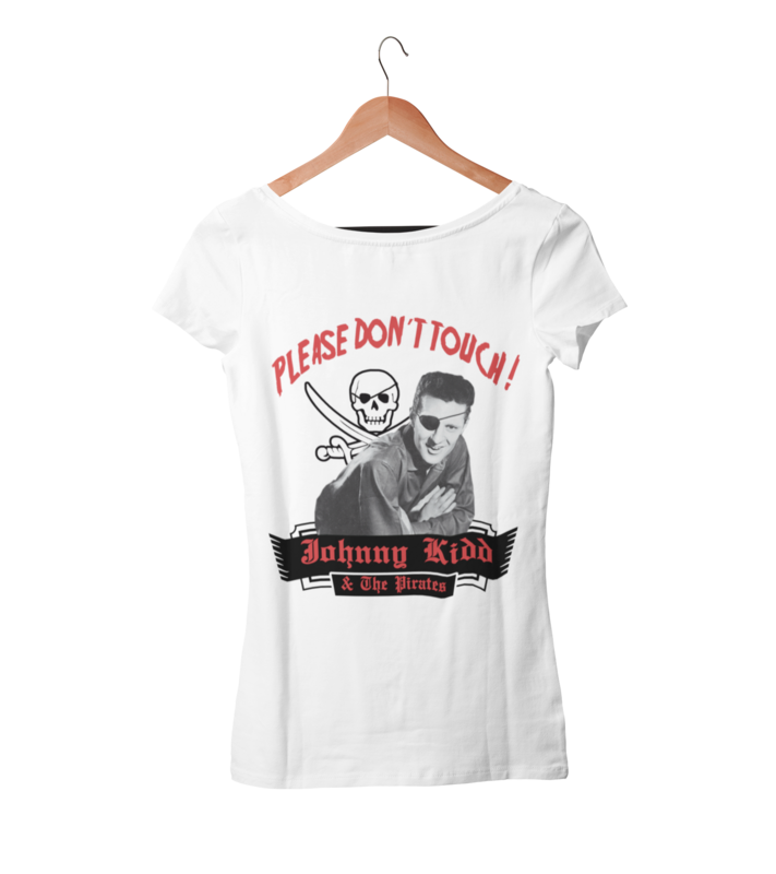 JOHNNY KIDD AND THE PIRATES T-SHIRT WOMAN