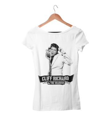 CLIFF RICHARD AND THE SHADOWS T-SHIRT WOMAN