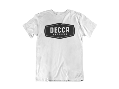 DECCA RECORDS RECORDS T-SHIRT MEN