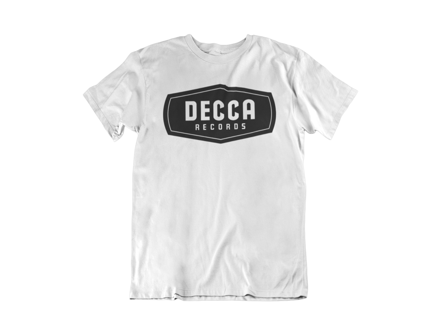 DECCA RECORDS RECORDS T-SHIRT MEN, Size: Small