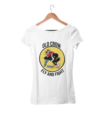 OLD CROW T-SHIRT FOR WOMEN