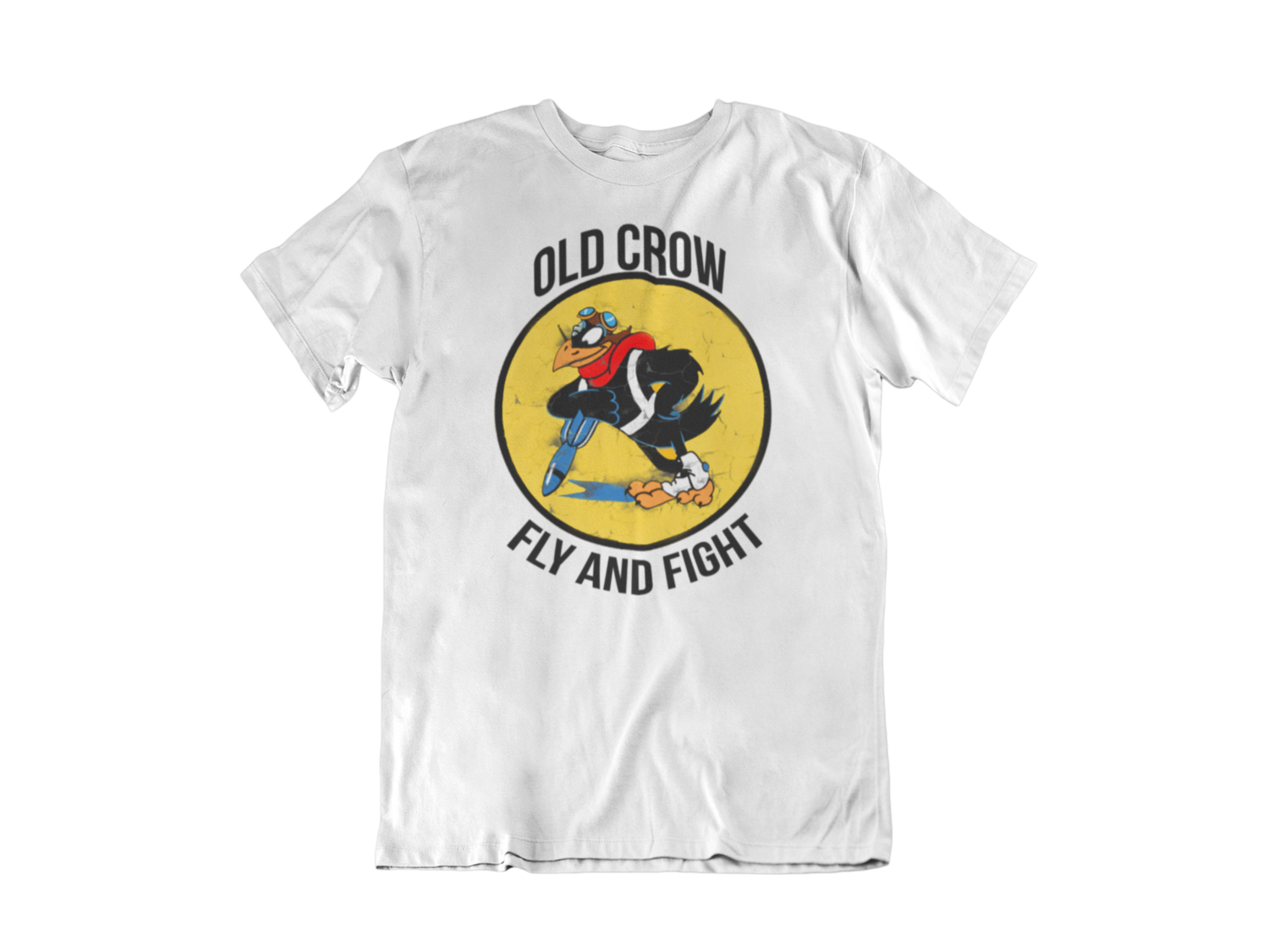 OLD CROW T-SHIRT FOR MEN, Size: Small