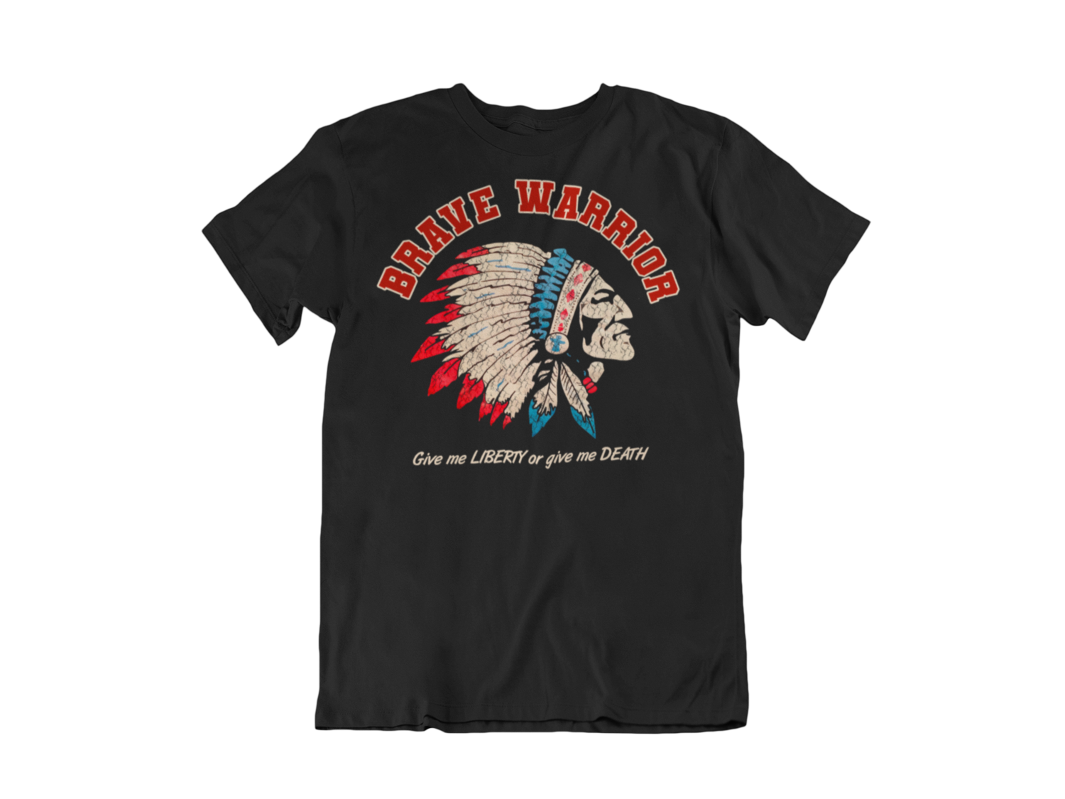 BRAVE WARRIOR T-SHIRT FOR MEN, Size: Small