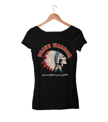 BRAVE WARRIOR T-SHIRT FOR WOMEN