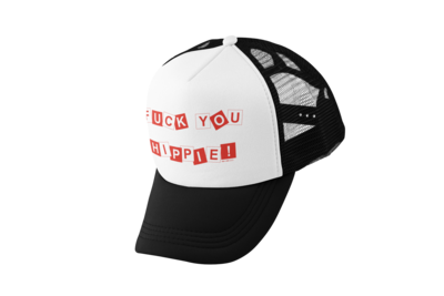 FUCK YOU HIPPIE TRUCKER CAP