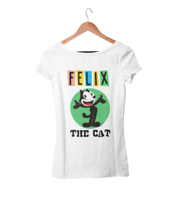 FELIX THE CAT 2 T-SHIRT FOR WOMEN