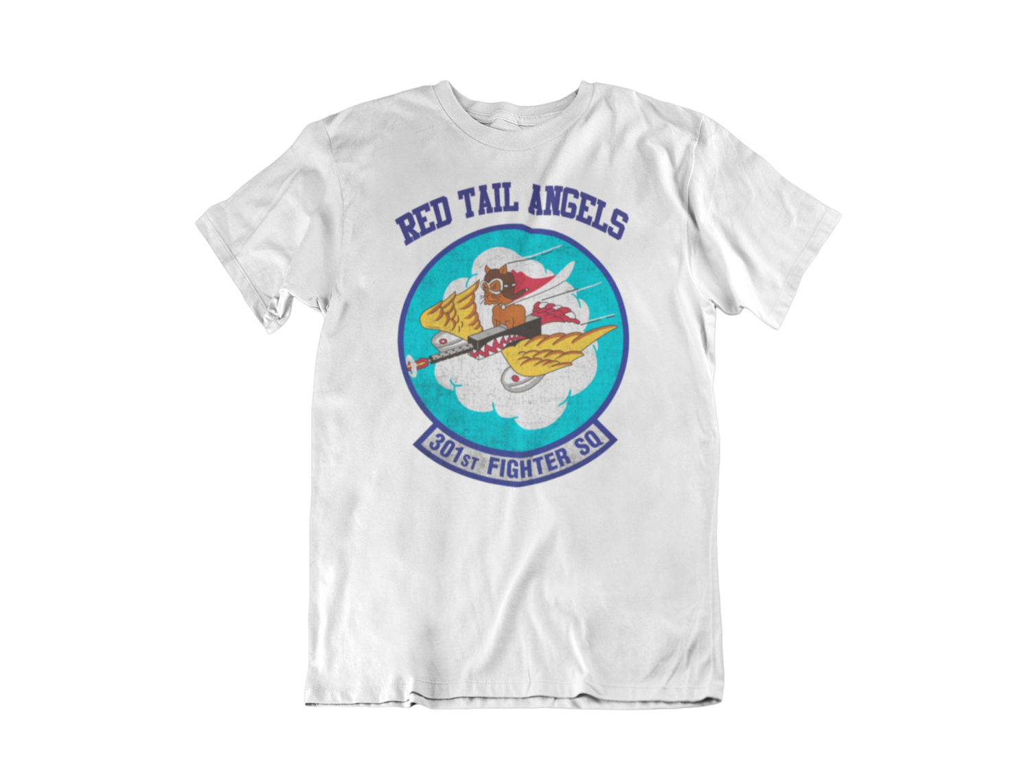 RED TAIL ANGELS T-SHIRT FOR MEN