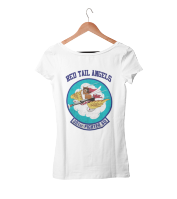 RED TAIL ANGELS T-SHIRT WOMAN