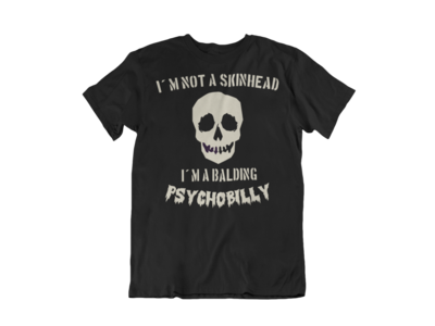 I´M NOT A SKINHEAD TSHIRT MAN