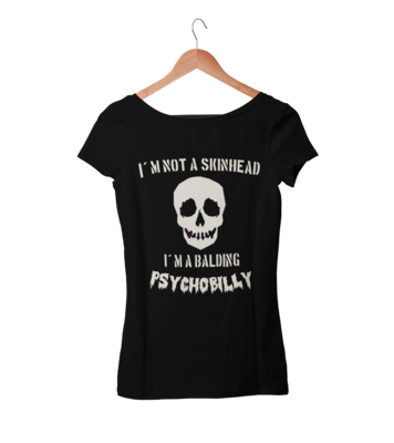 I´M NOT SKINHEAD T-SHIRT FOR WOMEN