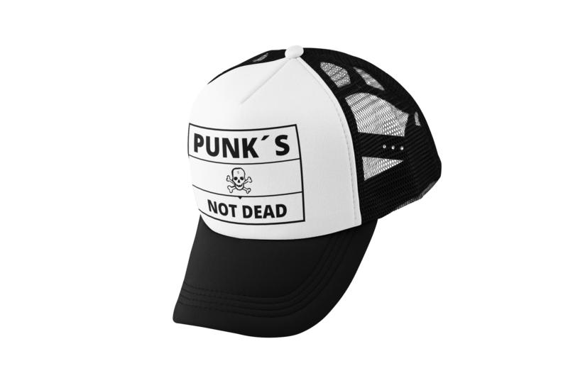 PUNK´S NOT DEAD TRUCKER CAP