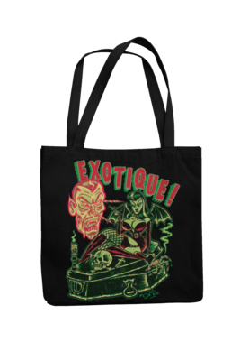 EXOTIQUE ! Cotton Bag  logo design SOL RAC