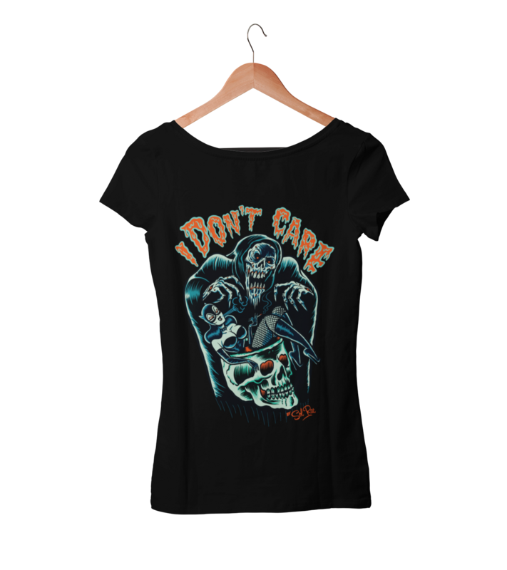 I DON´T CARE T-SHIRT WOMAN BY SOL RAC