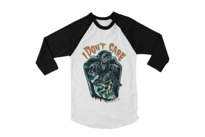 I DON´T CARE BASEBALL LONG SLEEVE By SOL RAC