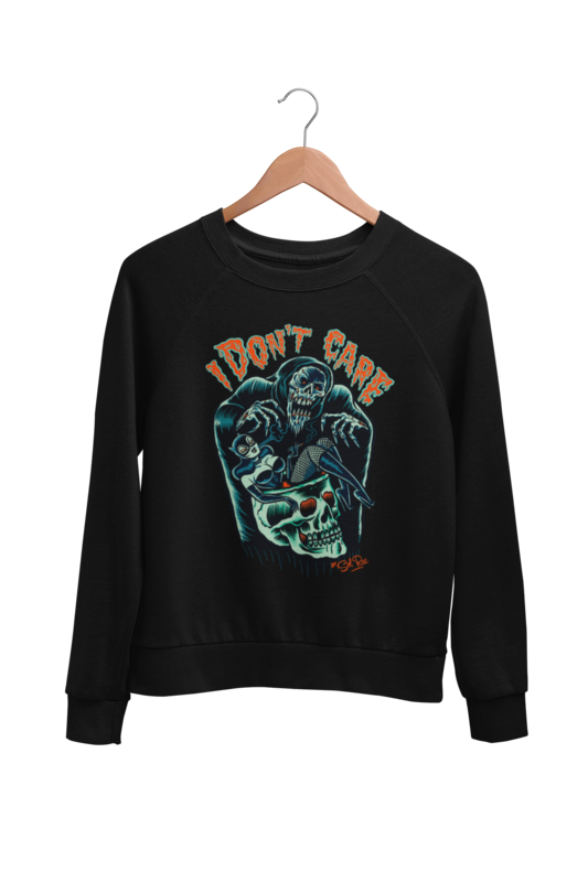 I DON´T CARE SWEATSHIRT UNISEX by BY SOL RAC