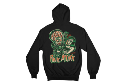 PANIC ATTACK ! HOODIE ZIP for MEN by SOL RAC