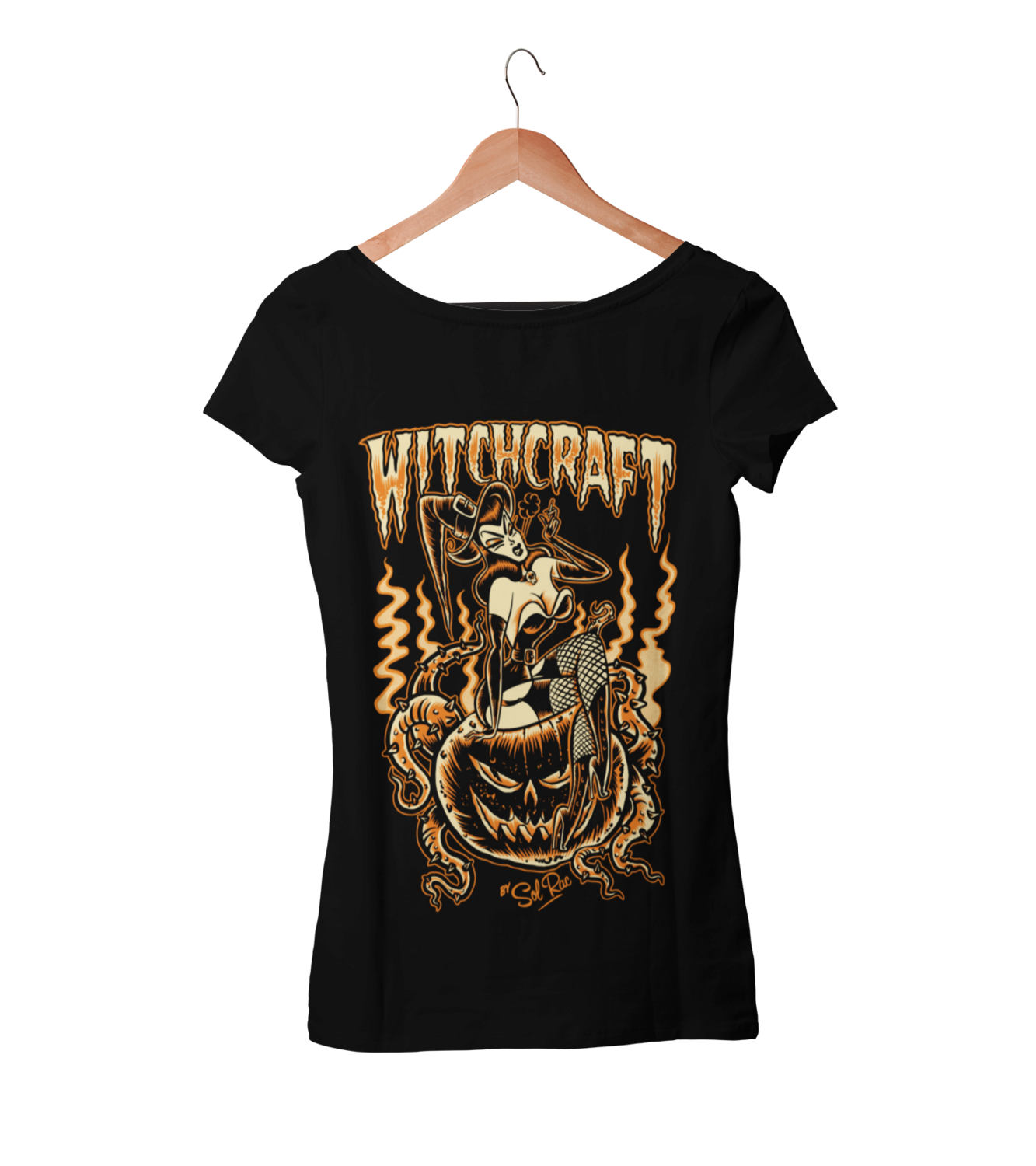 WITCHCRAFT T-SHIRT WOMAN BY SOL RAC