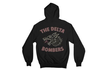 THE DELTA BOMBERS &quot;RED WOLF&quot; HOODIE ZIP for MEN