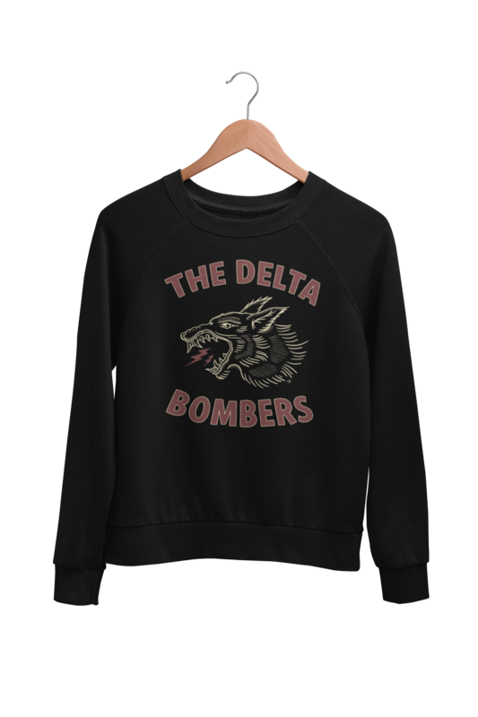 THE DELTA BOMBERS "Red Wolf" SWEATSHIRT
