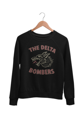 THE DELTA BOMBERS &quot;Red Wolf&quot; SWEATSHIRT
