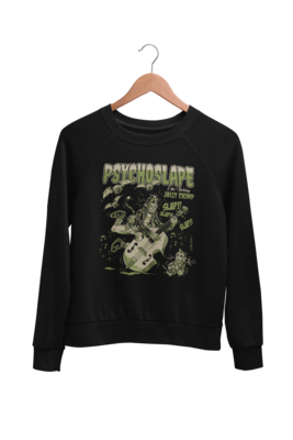 PSYCHOSLAPE SWEATSHIRT UNISEX BY NANO BARBERO