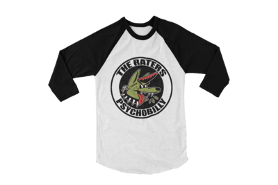 THE RATERS &quot;Psychobilly&quot; BASEBALL LONG SLEEVE  UNISEX
