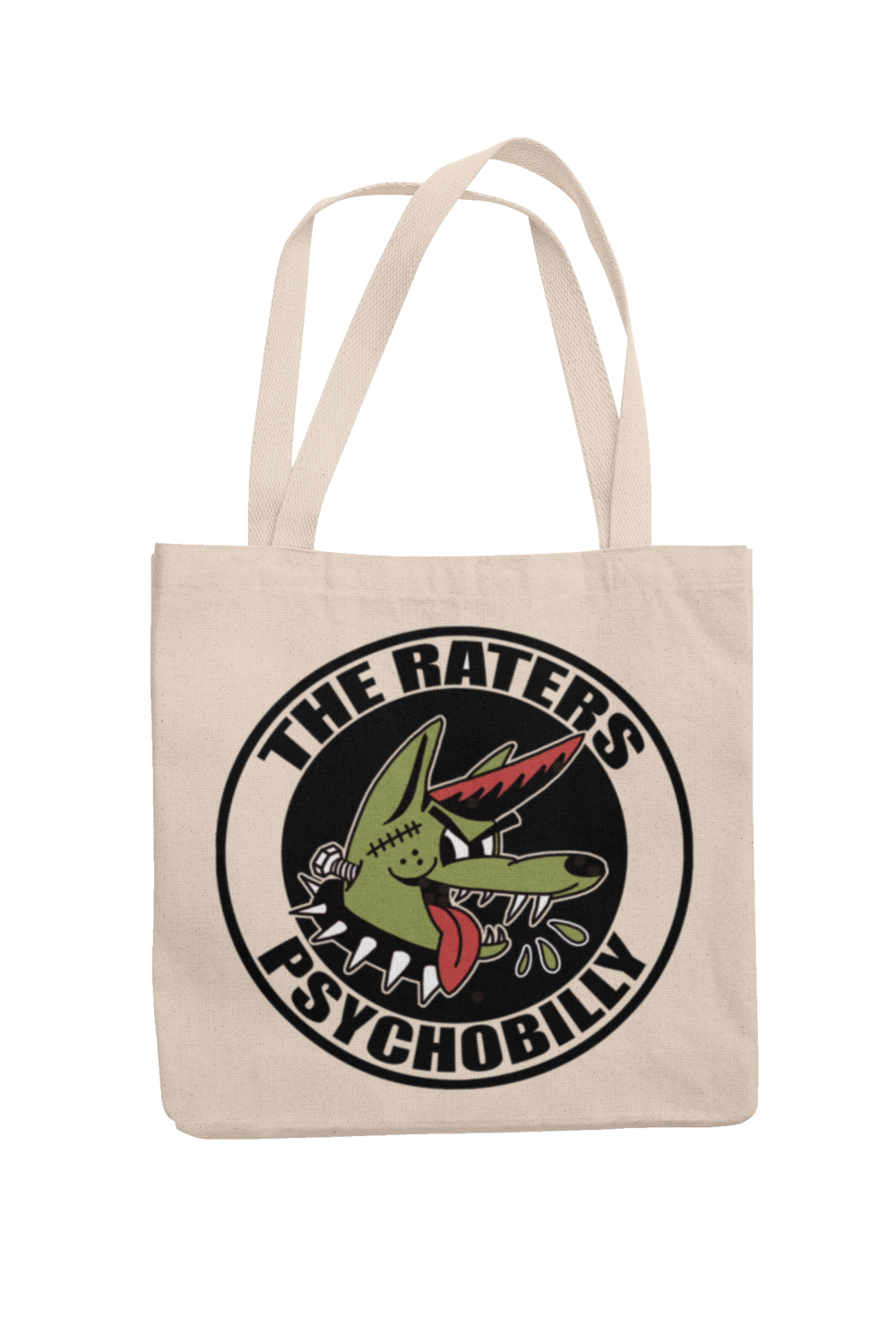 THE RATERS Cotton Bag  PSYCHOBILLY