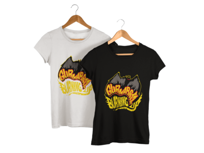 GUANA BATZ T-SHIRT &quot;BURNING UP&quot; WOMEN