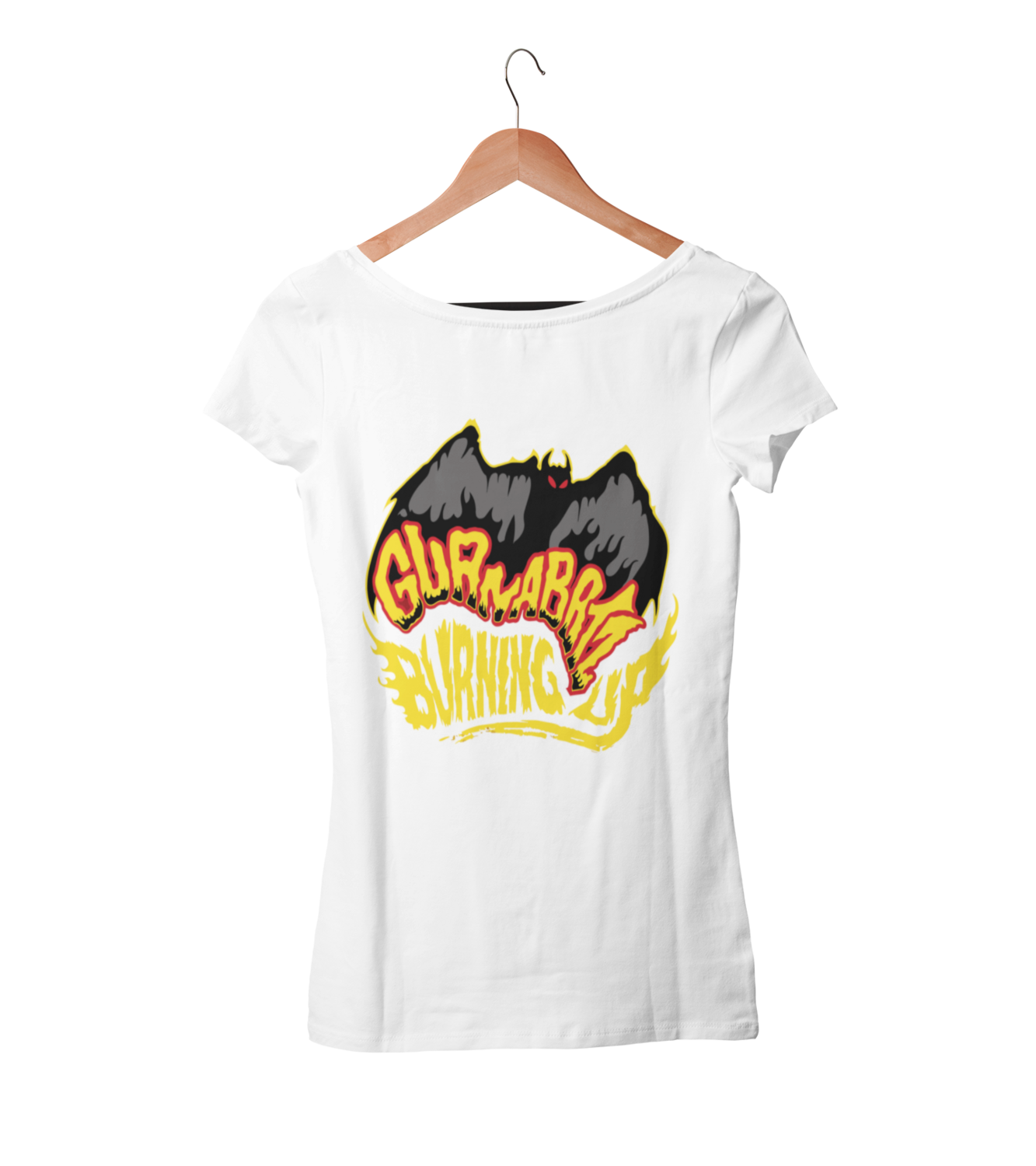 GUANA BATZ T-SHIRT &quot;BURNING UP&quot; WOMEN, Colour: WHITE, Size: Small