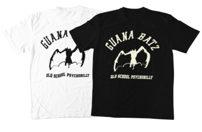 GUANA BATZ T-SHIRT &quot;OLD SCHOOL PSYCHOBILLY&quot; for MEN