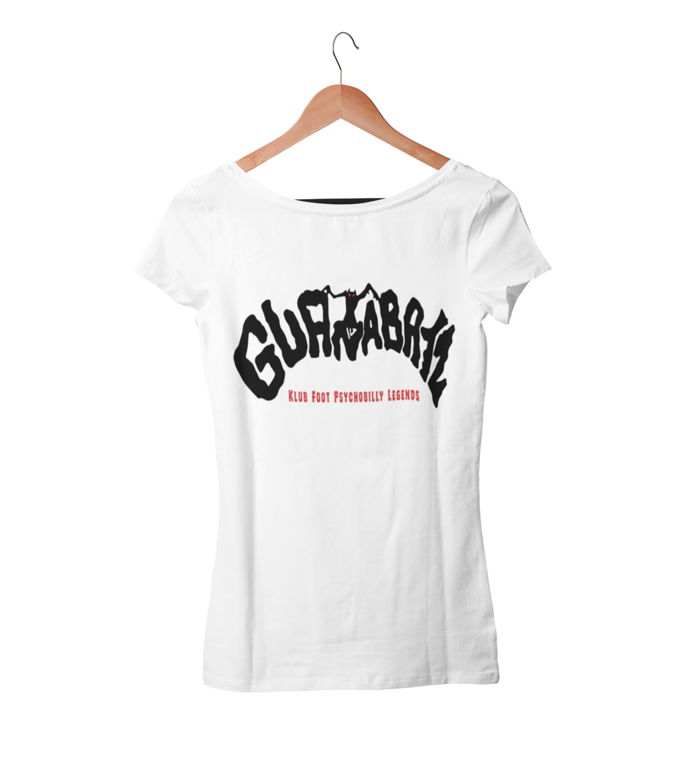 GUANA BATZ T-SHIRT &quot;KLUB FOOT LEGENDS&quot;  WOMEN, Colour: WHITE, Size: Small