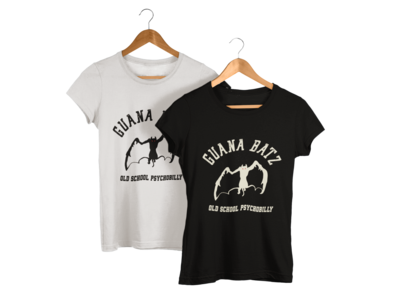 GUANA BATZ T-SHIRT &quot;OLD SCHOOL PSYCHOBILLY&quot; WOMEN