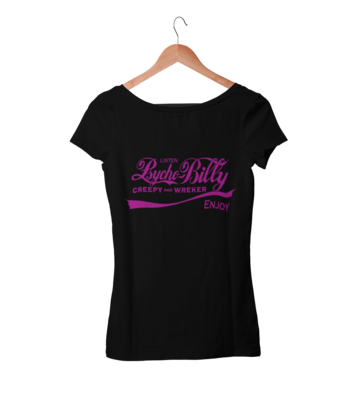 LISTEN PSYCHOBILLY T-SHIRT FOR WOMEN