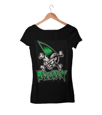 REZUREX &quot;Crossbones&quot; T-SHIRT WOMEN