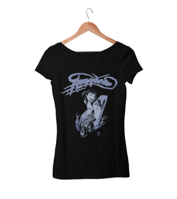 ASMODEUS &quot;Woman Zombie Eater&quot; T-SHIRT WOMEN