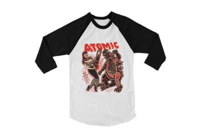 ATOMIC ! BASEBALL LONG SLEEVE By SOL RAC