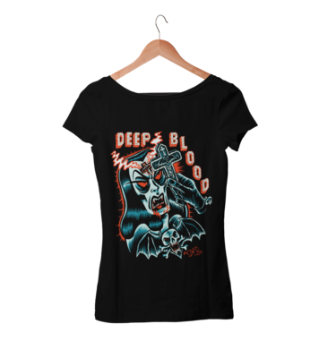 DEEP BLOOD T-SHIRT WOMAN BY SOL RAC