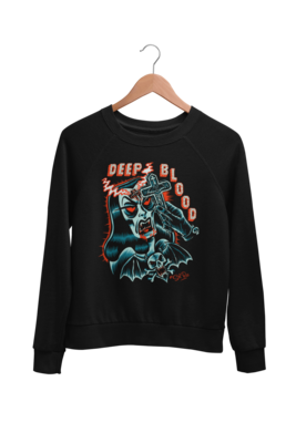 DEEP BLOOD SWEATSHIRT UNISEX by BY SOL RAC